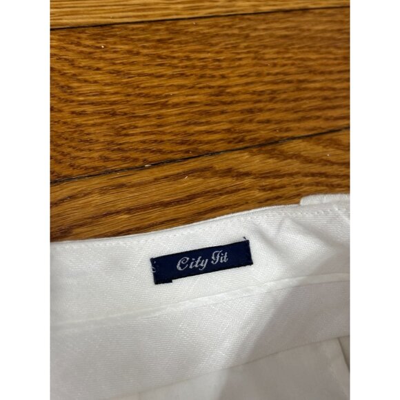 J. Crew City Fit 100% Linen Pants Women's Size 4 White Wide Leg Mid Rise $98 NWT - Picture 5 of 6